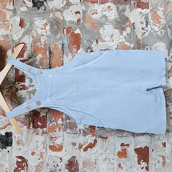 Zara Linen Blend Romper 2T - Picture 1 of 4
